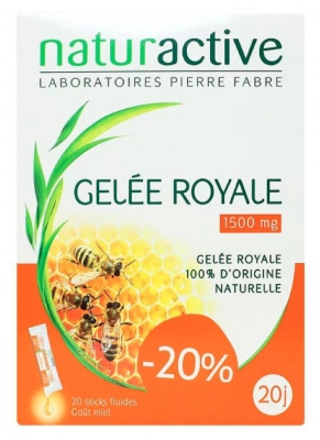 Naturactive Gelée Royale 1500 mg 20 Sticks