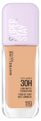 Maybelline New York Superstay 30H Fond de Teint Mat Lumineux 35 ml - Teinte : 119