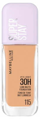 Maybelline New York Superstay 30H Fond de Teint Mat Lumineux 35 ml - Teinte : 115