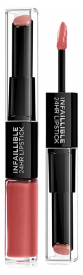 L'Oréal Paris Infaillible 24H Rouge à Lèvres Duo 5,6 ml - Teinte : 801 Toujours Toffee