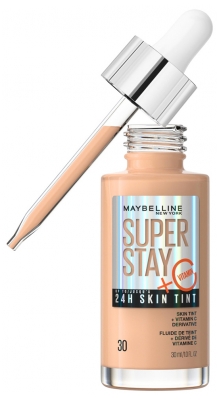 Maybelline New York Superstay 24H Skint Tint Fluide de Teint 30 ml - Teinte : 30