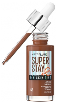 Maybelline New York Superstay 24H Skint Tint Fluide de Teint 30 ml - Teinte : 66