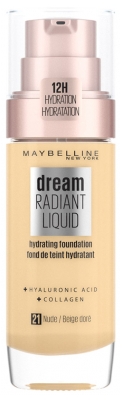 Maybelline New York Dream Radiant Liquid Fond de Teint Hydratant 30 ml