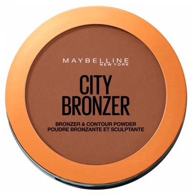 Maybelline New York City Bronzer Poudre Bronzante et Sculptante 8 g - Teinte : 300 Foncé Rosé