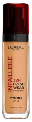 L'Oréal Paris Infaillible 32H Fond de Teint Fresh Wear 30 ml - Teinte : 310 Sous-Ton Doré