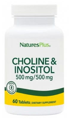 Natures Plus Choline & Inositol 60 Comprimés