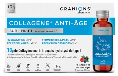 Granions Kolagen + Przeciwstarzeniowy SublimLift 10 Shotów