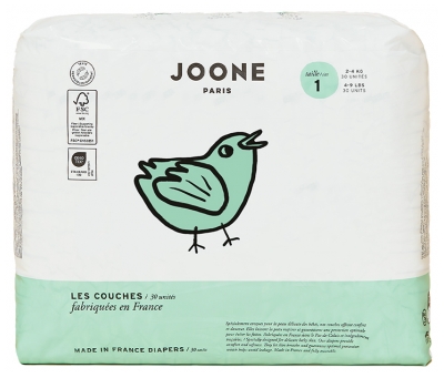 Pañales Joone Talla 1 (2-4 kg) 30 Unidades