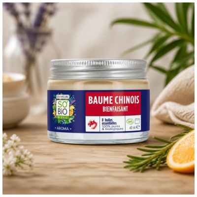 Léa Nature SO BIO étic Aroma Baume Chinois Bienfaisant Bio 40 ml