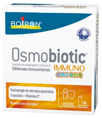 Boiron Osmobiotic Immuno Children 30 Orodispersible Sticks