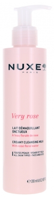 Lapte Demachiant Onctuos Nuxe Very rose 200 ml