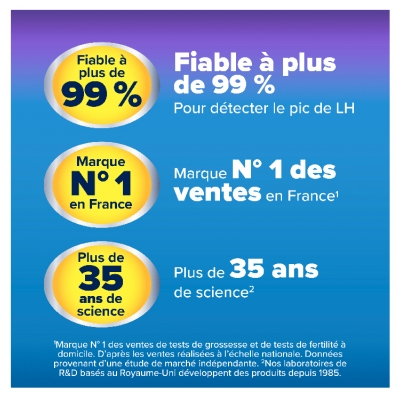 Clearblue Test d'Ovulation Digital 2 Jours 10 Unités