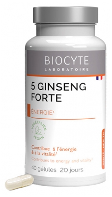 Biocyte Longevity 5 Ginseng Forte 40 Capsules