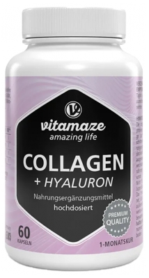 Vitamaze Collagen + Hyaluronic Acid 60 Kapsułek