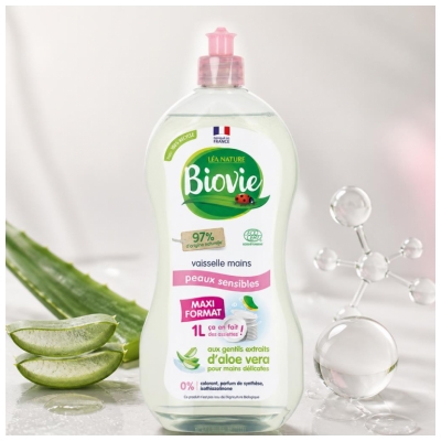 Biovie Vase Mâini Piele Sensibilă Aloe Vera 1 L
