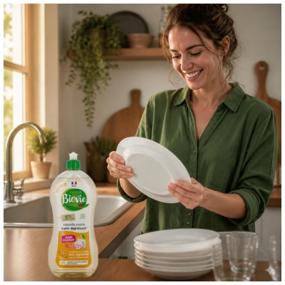 Biovie Indai Rankos Super Riebalus Šalinantis Citrusas 1 L