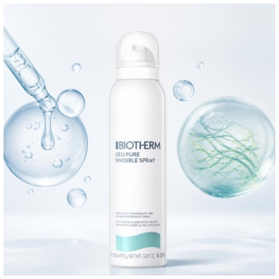 Biotherm Deodorant Pure Invisible Antiperspirant 48H Sprej 150 ml