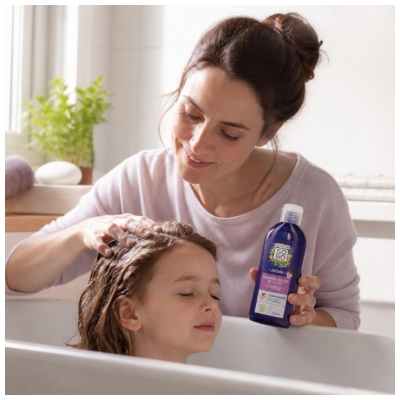 Léa Nature SO BIO étic Aroma Šampon za pomiritev za šolarje, Bio sivka, 200 ml