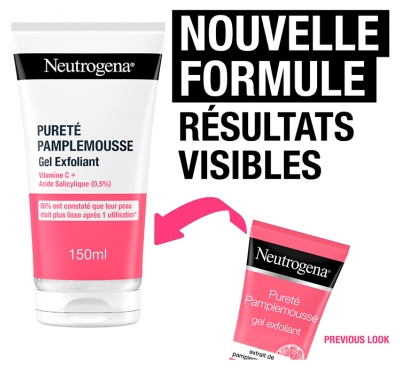Neutrogena Gel Exfoliant Pureté Pamplemousse 150 ml