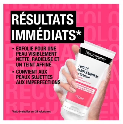 Neutrogena Gel Exfoliant Pureté Pamplemousse 150 ml