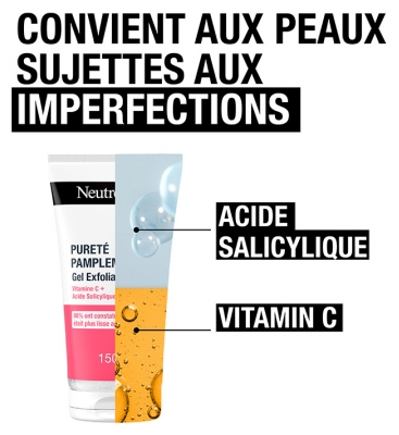 Neutrogena Gel Exfoliant Pureté Pamplemousse 150 ml