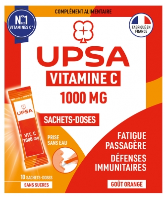 UPSA Vitalité Vitamīns C 1000 mg 10 paciņas