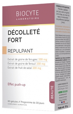 Biocyte Décolleté Fort 60 Capsules