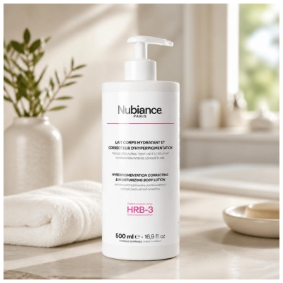 Nubiance HRB-3 Kūno pienelis hiperpigmentacijai koreguoti 500 ml