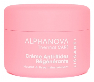 Alphanova Cuidado Termal Alisante + Crema Regeneradora Antiarrugas BIO 50 ml