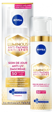 Cremă de zi protectoare anti-pete Nivea Cellular Luminous630 SPF50 40 ml