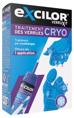 Excilor Verruxit Cryo Traitement des Verrues 50 ml