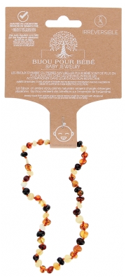 Irréversible Collier d'Ambre Bébé Multi