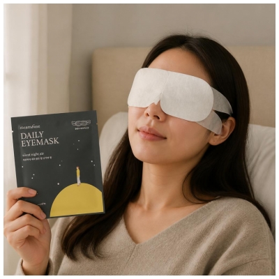 Steambase Maschera Oculare Autoriscaldante Silent Night Air