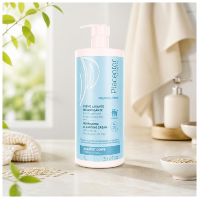 Placentor Végétal Nourishing Cream Wash Face & Body 1 L