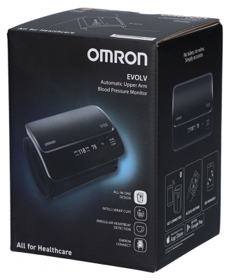 Omron EVOLV Automatisches Elektrisches Blutdruckmessgerät Für den Oberarm
