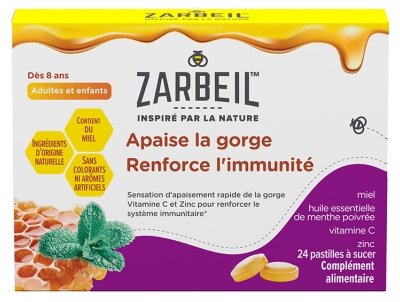 Zarbeil 24 Pastillas Para Chupar