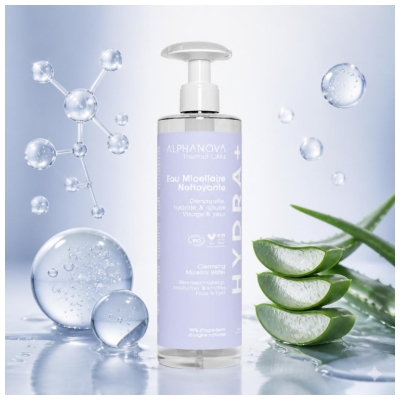 Alphanova Thermal Care Eau Micellaire Nettoyante Bio 400 ml