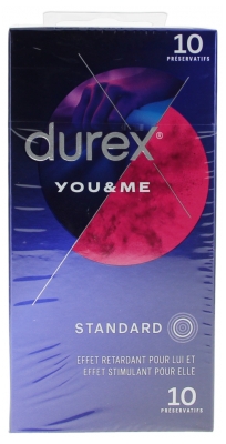 Durex You & Me 10 Preservativos