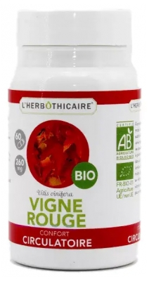 L'Herbôthicaire Biologische Rode Wijngaard 180 Capsules