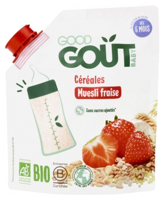 Muesli cu căpșuni Good Goût de la 6 Luni Bio 200 g
