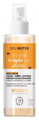 Solinotes Dry Oil Face, Body and Hair 100 ml - Scent: Orange Blossom