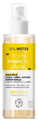 Solinotes Dry Oil Face, Body and Hair 100 ml - Scent: Vanilla