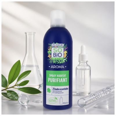 Léa Nature SO BIO étic Aroma Spray Habitat Rensende Bio 300 ml