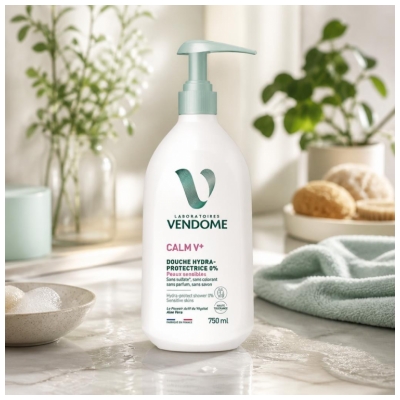 Laboratoires Vendôme Calm V+ Hydra-Protectrice Dušas 0% 750 ml