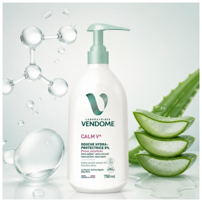 Laboratoires Vendôme Calm V+ Hydra-Protectrice Dušas 0% 750 ml