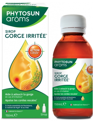 Sirop pentru gât iritat Phytosun Arôms 150 ml