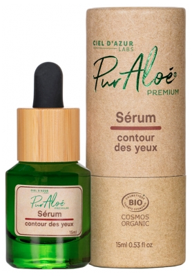 Ser Premium Bio pentru Conturul Ochilor Pur Aloé 15 ml