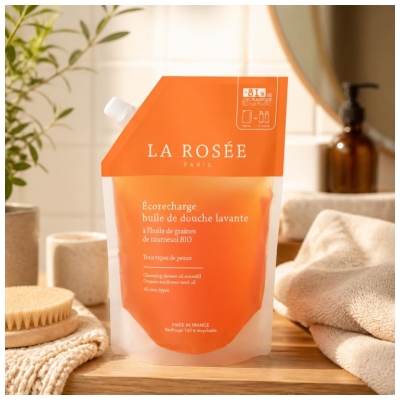 La Rosée Puhdistava Suihkuöljy Ekopakkaus 800 ml