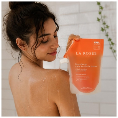 La Rosée Puhdistava Suihkuöljy Ekopakkaus 800 ml