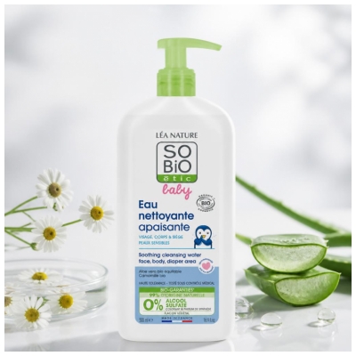 Léa Nature SO BIO étic Baby Organic Soothing Cleansing Water 500 ml